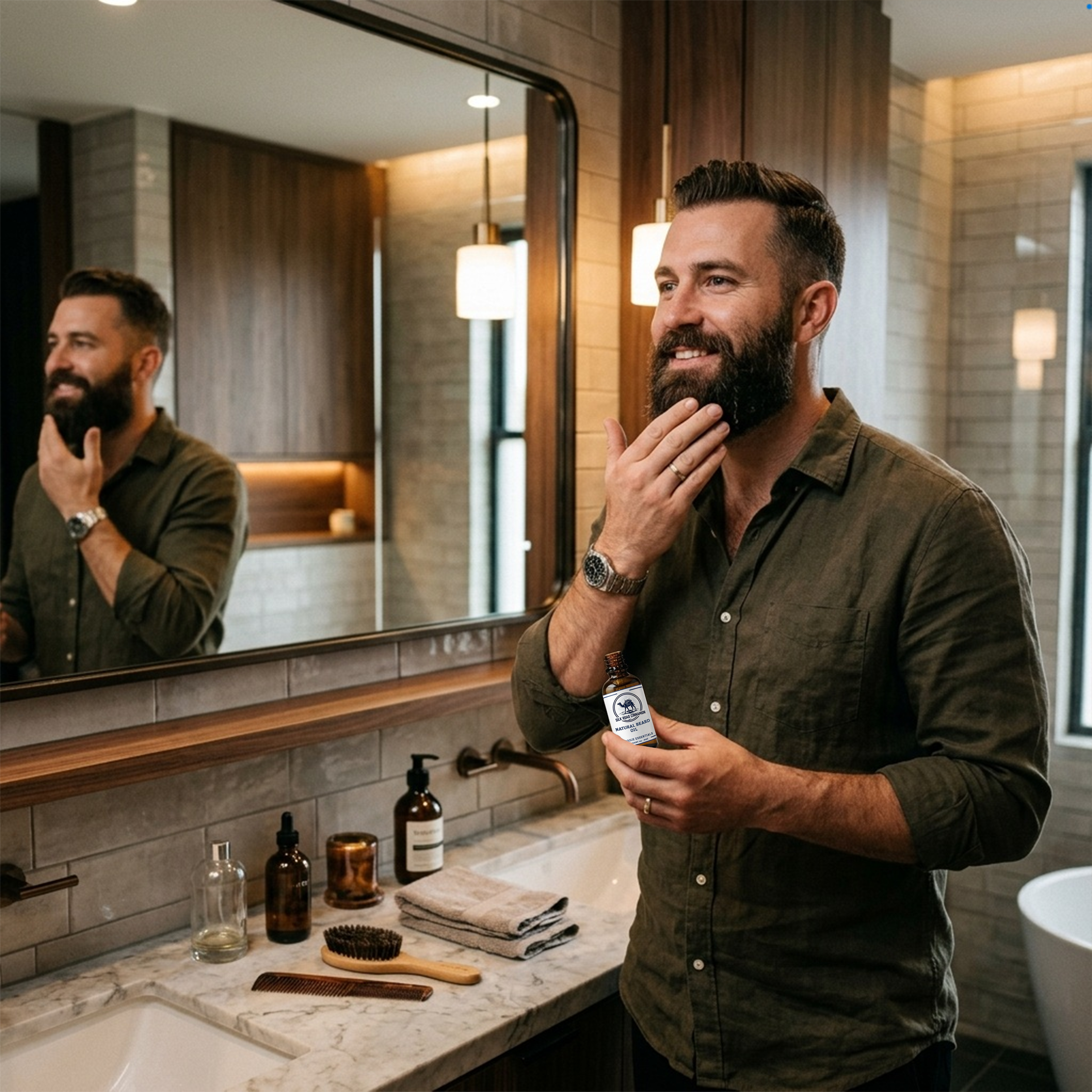 Healthy beard lifestyle